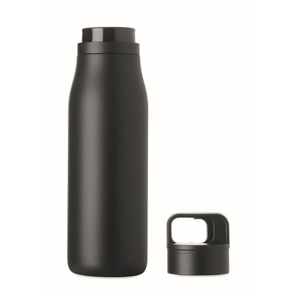 Obrázky: Černá termoska s dvojitou stěnou 500 ml, Obrázek 7