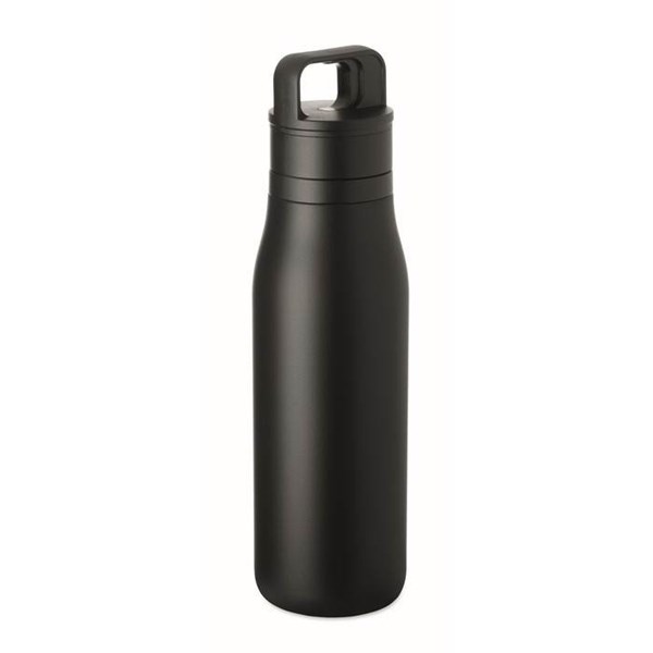 Obrázky: Černá termoska s dvojitou stěnou 500 ml, Obrázek 8