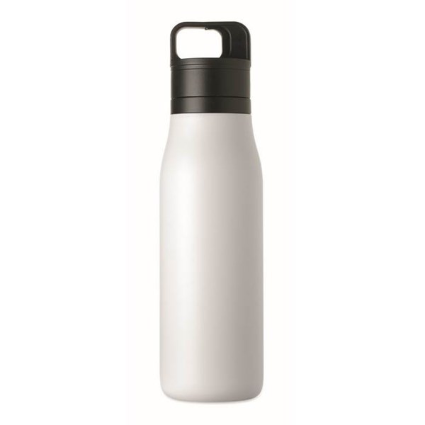 Obrázky: Bílá termoska s dvojitou stěnou 500 ml, Obrázek 5