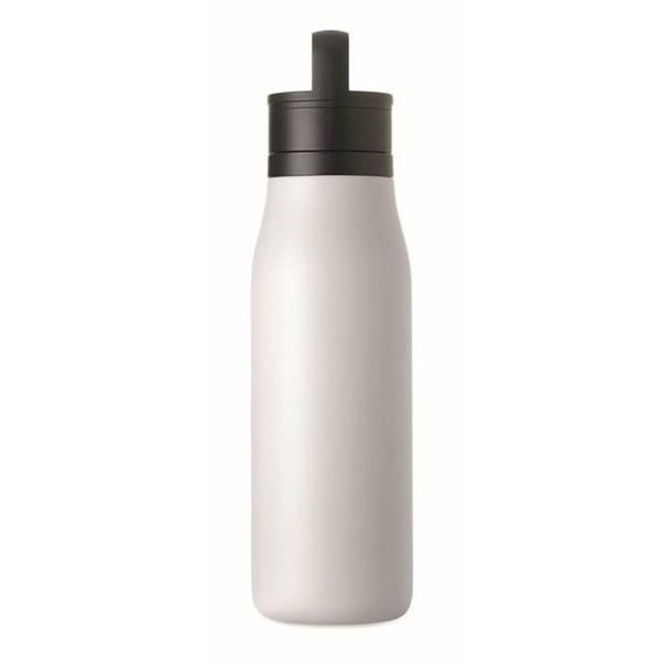 Obrázky: Bílá termoska s dvojitou stěnou 500 ml, Obrázek 6