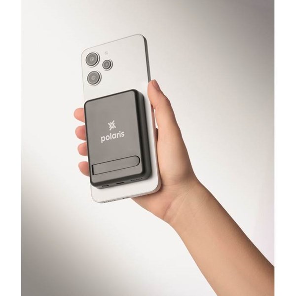 Obrázky: Černá magnetická powerbanka - sada 5000mAh, Obrázek 7