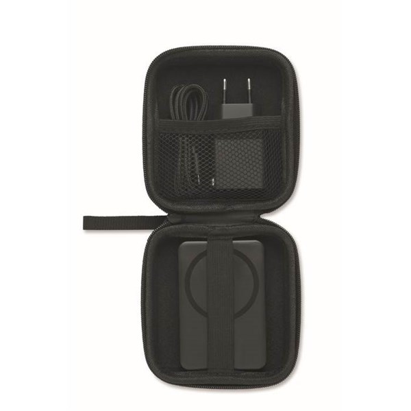 Obrázky: Černá magnetická powerbanka - sada 5000mAh, Obrázek 11