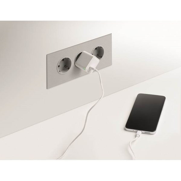 Obrázky: Bílá magnetická powerbanka - sada 5000mAh, Obrázek 9