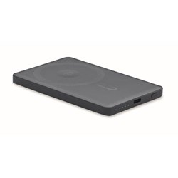 Obrázky: Tmavě modrá magnetická powerbanka 5000mAh 15W