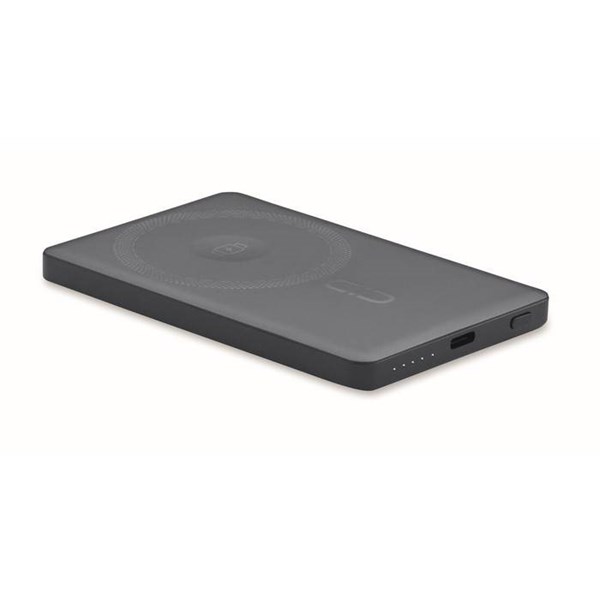 Obrázky: Tmavě modrá magnetická powerbanka 5000mAh 15W