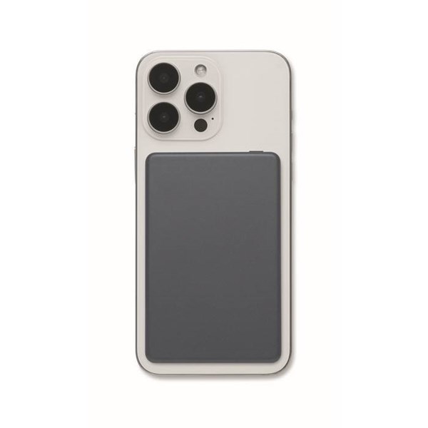 Obrázky: Tmavě modrá magnetická powerbanka 5000mAh 15W, Obrázek 3