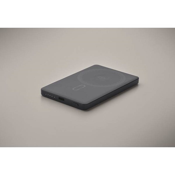 Obrázky: Tmavě modrá magnetická powerbanka 5000mAh 15W, Obrázek 5
