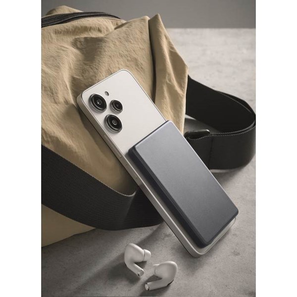 Obrázky: Tmavě modrá magnetická powerbanka 5000mAh 15W, Obrázek 9