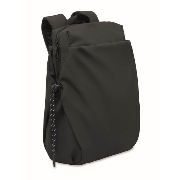 Obrázky: Černý 16" nylonový batoh na notebook 17L