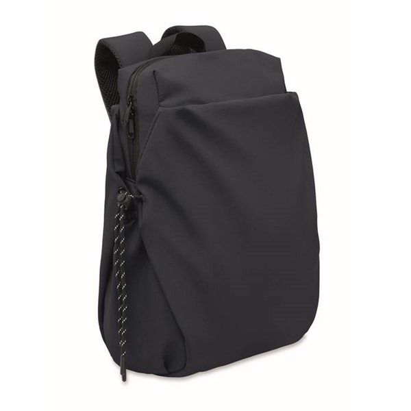 Obrázky: Tmavě modrý 16" nylonový batoh na notebook 17L