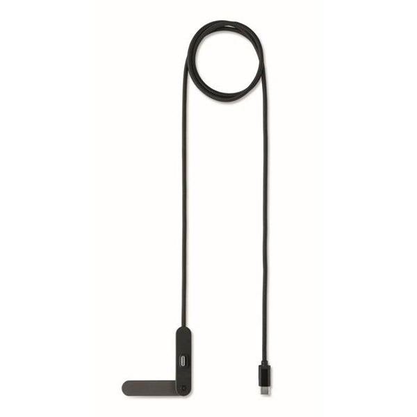 Obrázky: Nabíjecí a datový 60W kabel USB-C se stojánkem, Obrázek 2