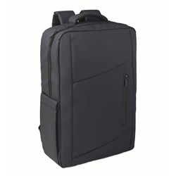Obrázky: Modrý 15" PU RPET batoh na notebook