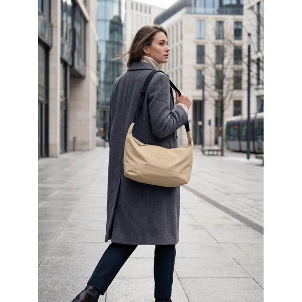 Obrázky: Khaki nylonová crossbody městská taška, Obrázek 7