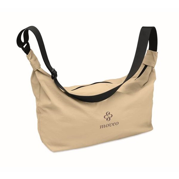 Obrázky: Khaki nylonová crossbody městská taška, Obrázek 11