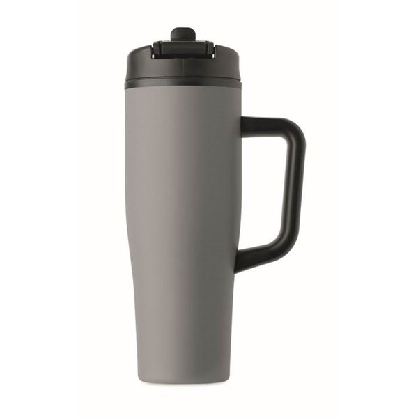 Obrázky: Šedý termohrnek s dvojitou stěnou 900 ml, Obrázek 7