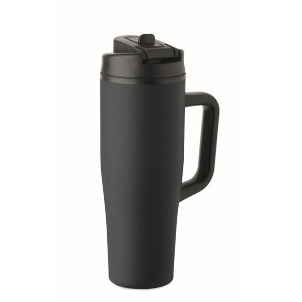 Obrázky: Tmavě modrý termohrnek s dvojitou stěnou 900 ml, Obrázek 2