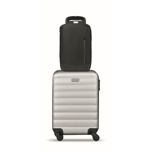 Obrázky: Černý batoh na notebook, polstrovaná záda, 15L, Obrázek 10