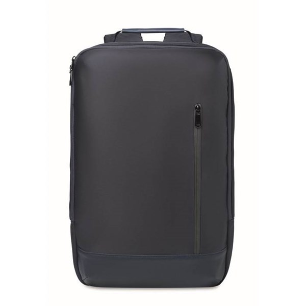 Obrázky: Modrý batoh na notebook, polstrovaná záda, 15L, Obrázek 10