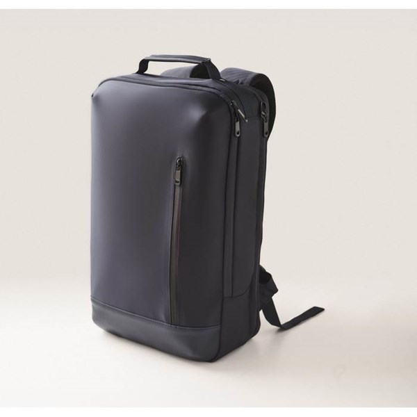 Obrázky: Modrý batoh na notebook, polstrovaná záda, 15L, Obrázek 16