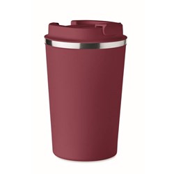Obrázky: Dvoustěnný pohárek 350 ml v odstínu bordó