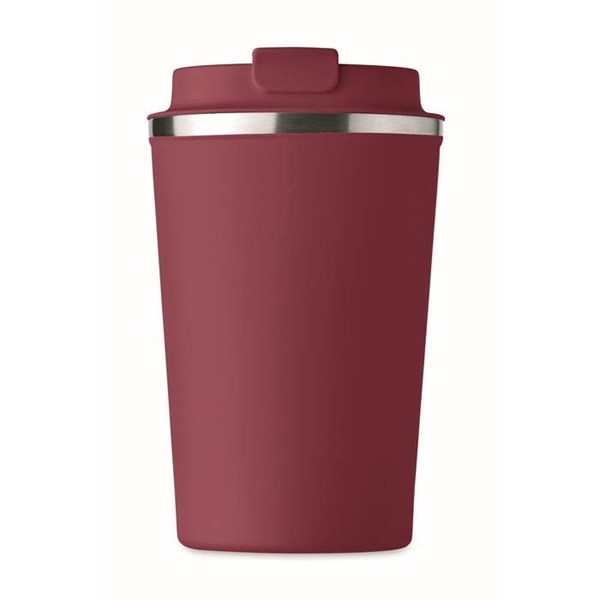 Obrázky: Dvoustěnný pohárek 350 ml v odstínu bordó, Obrázek 2