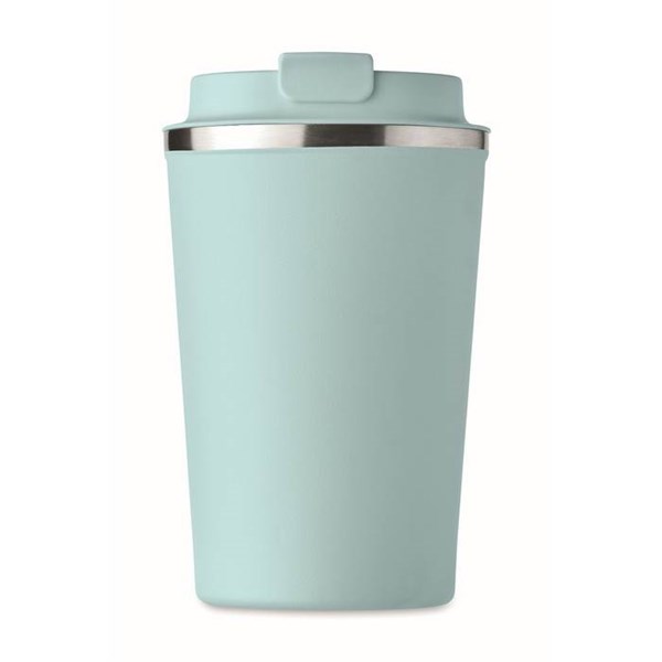 Obrázky: Světle modrý dvoustěnný pohárek 350 ml, Obrázek 2