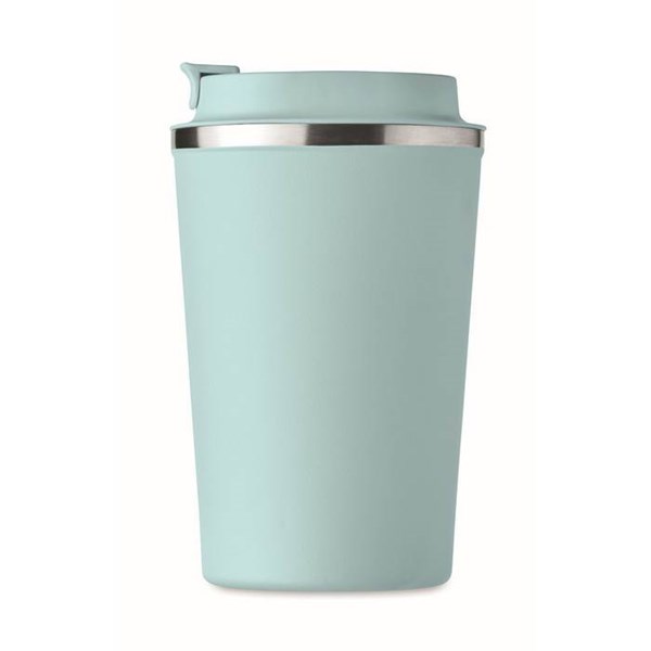 Obrázky: Světle modrý dvoustěnný pohárek 350 ml, Obrázek 4