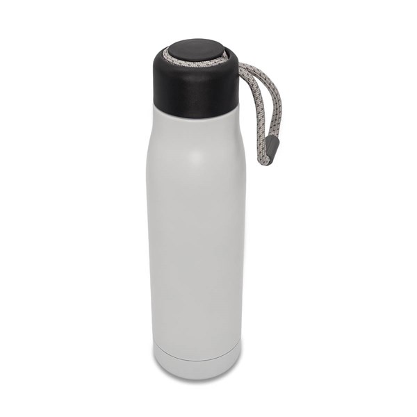 Obrázky: Bílá nerez.termoska 500 ml,dvojstěnná a poutko, Obrázek 2