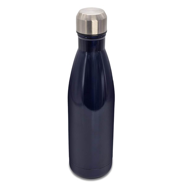 Obrázky: Tmavě modrá termoska 500 ml, nerez ocel, Obrázek 2