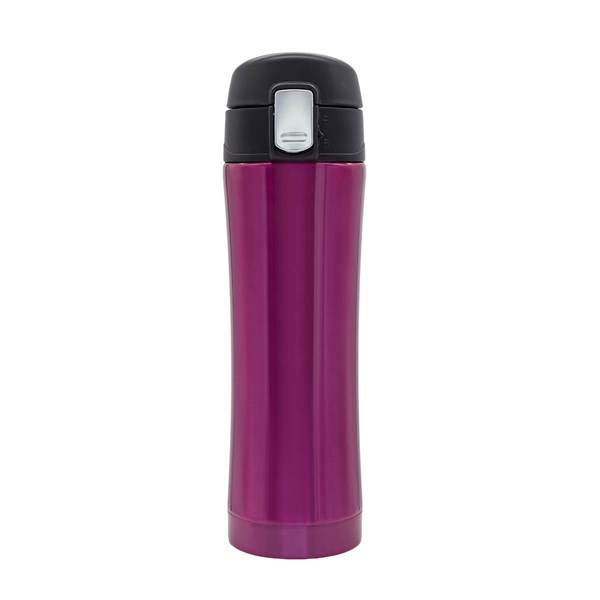Obrázky: Magenta termohrnek 400 ml, vnitřek z nerez oceli