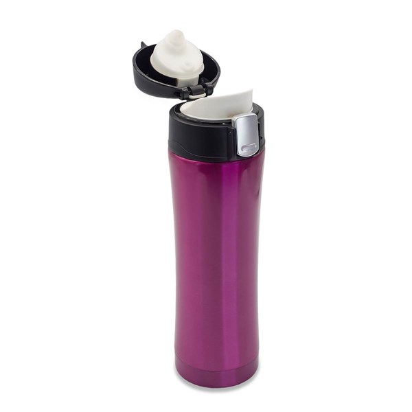 Obrázky: Magenta termohrnek 400 ml, vnitřek z nerez oceli, Obrázek 3