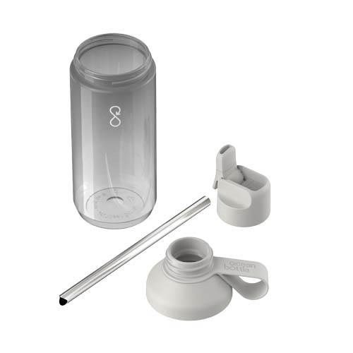 Obrázky: Ocean Bottle GO Clear, tritan. láhev 710ml, tm.šedá, Obrázek 4