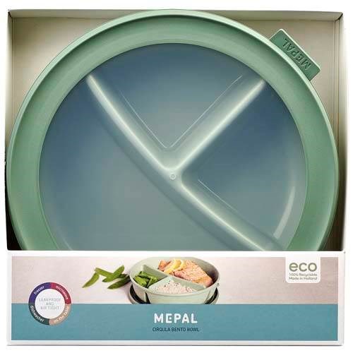 Obrázky: Mepal Cirqula Bento miska 250+250+500ml, šalvějová, Obrázek 2