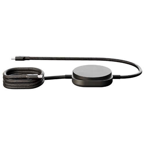 Obrázky: Zens Pro 2 140W hliníkový nabíjecí kabel 2v1, černý, Obrázek 2