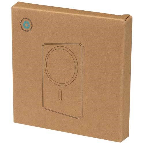 Obrázky: Magnet. powerbanka 5000mAh, rec.hliník, šedá, Obrázek 9