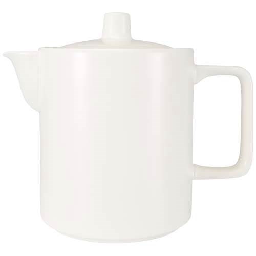Obrázky: Bílá sada konvice 600ml a 2 šálků 90 ml, keramika, Obrázek 3