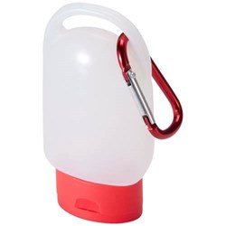 Obrázky: Mycí gel s karabinou, citrus. vůně, červená