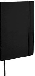 Zobrazit detaily pro Černý poznámkový blok A5 v měkkých deskách Obrázky: Černý poznámkový blok A5 v měkkých deskách