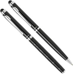 Zobrazit detaily pro Černá luxusní sada kul.pera a rolleru Swiss Peak Obrázky: Černá luxusní sada kul.pera a rolleru Swiss Peak