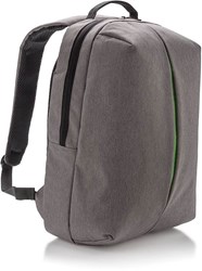 Zobrazit detaily pro Šedý batoh na notebook se zelenou vsadkou, 22 L Obrázky: Šedý batoh na notebook se zelenou vsadkou, 22 L
