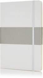 Zobrazit detaily pro Bílý linkovaný blok A5 s pevnými deskami Obrázky: Bílý linkovaný blok A5 s pevnými deskami
