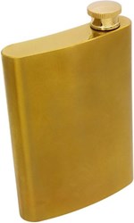 Zobrazit detaily pro Zlatá butylka 237 ml z nerez oceli Obrázky: Zlatá butylka 237 ml z nerez oceli