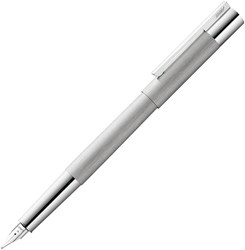 Zobrazit detaily pro LAMY Scala Brushed Steel, plnicí pero, F Obrázky: LAMY Scala Brushed Steel, plnicí pero, F