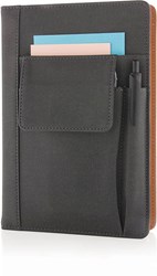 Zobrazit detaily pro Poznámkový blok A5 s kapsou na telefon Obrázky: Poznámkový blok A5 s kapsou na telefon