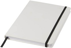 Zobrazit detaily pro Bílý poznámkový blok A5 s černou stuhou Obrázky: Bílý poznámkový blok A5 s černou stuhou