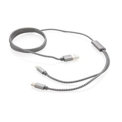 Zobrazit detaily pro Opletený kabel 3 v 1 Obrázky: Opletený kabel 3 v 1