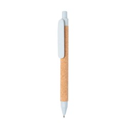 Obrázky: Modré ekologické pero korkového vzhledu