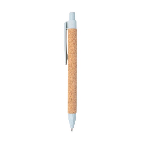 Obrázky: Modré ekologické pero korkového vzhledu, Obrázek 3