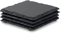 Zobrazit detaily pro Sada čtyř břidlicových podložek pod sklenice Obrázky: Sada čtyř břidlicových podložek pod sklenice