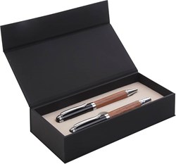 Zobrazit detaily pro Kuličkové pero a roller André Philippe, dřevo/kov Obrázky: Kuličkové pero a roller André Philippe, dřevo/kov